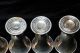 Vintage National Silver Set/5 Sterling Weighted Cordials Other photo 7