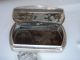 Sterling Silver Snuff Box And Cigarette Or Card Case Sterling Silver (.925) photo 4