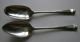 A George I Pair Of Armorial Silver Tablespoons,  Issac Davenport,  London,  1718 Other photo 1