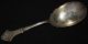 Sterling Silver Salad Serving Spoon George Sharp Antique Scalloped Edge 82g Vtg Other photo 1