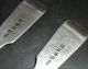 Pair Scottish Provincial Silver Forks Greenock Alexander Campbell C1800 Antique Other photo 2