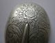 An Early German/hungarian Silver Trefid Spoon,  Dated ' 1682 ' Engraving Other photo 4
