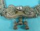 Rare Colonial Indian Sterling Silver Filigree Belt Huge 33 Inch 378 Grams C1895 Other photo 2