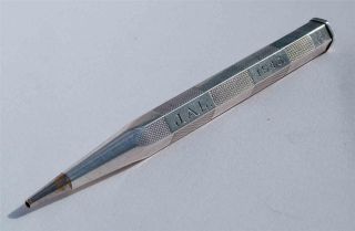 Solid Silver Lady Yard O Lette Mechanical Pencil photo