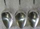 William Moulton American Coin Silver Teaspoon Set Of 3 Engraved Ma Other photo 2