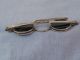 Georgian Solid Silver Tinted Reading Glasses Spectacles W/ Side Visors Other photo 2
