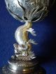 Chinese Silver Dragon Goblet - By Wang Hing Other photo 1