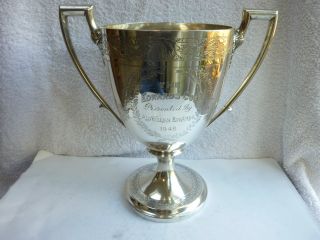 Rare George Iii Solid Silver Trophy/presentation Cup - Edingburgh 1807/8 photo