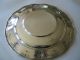 Wallace Sterling Large Round Fluted Tray Rose Point Pattern Gorgeous Condition Platters & Trays photo 1
