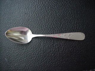 Sterling Silver Teaspoon Lily By Hennegen,  Bates And Co. photo