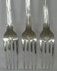 William Herman Newman Sterling Silver Fork Fiddle Thread Halifax Canada Set Of 3 Other photo 3