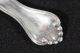 Sterling Silver 925/1000 Small Ladle Rose Pattern Condiment Dipper Other photo 9