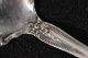 Sterling Silver 925/1000 Small Ladle Rose Pattern Condiment Dipper Other photo 4