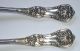 Pair Tiffany & Co Silver Servers Fork & Spoon English King 1885 278g Not Scrap Other photo 3