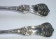 Pair Tiffany & Co Silver Servers Fork & Spoon English King 1885 278g Not Scrap Other photo 5
