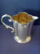 19thc Victorian [gothic Revival] Silver Milk Jug, . .  [maker] 