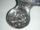 Chinese Silver Tea Strainer With Embossed Dragon Design To Rim Other photo 1