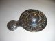 Chinese Silver Tea Strainer With Embossed Dragon Design To Rim Other photo 3