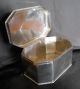 Lovely Silver Plated Tea Caddy 19th/early 20th Century Boxes photo 2
