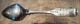 Antique H.  Moore Sterling Silver Spoon - With Owner ' S Initials - 20 G Other photo 3