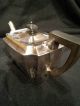 Edward Vii 1906 Sterling Silver Tea Pot W.  Hutton & Sons Ltd 251.  5 Grams Tea/Coffee Pots & Sets photo 1