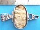 Vintage Hand - Made Sterling Silver,  Blue Topaz &mother - Of - Pearl Pendant - 18.  9 Gram Other photo 3