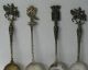 French Sterling Silver Souvenir Spoon Set Of 4 Other photo 2