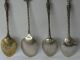 French Sterling Silver Souvenir Spoon Set Of 4 Other photo 4