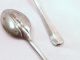 Six Sterling Silver Demi - Tasse / Coffee Spoons & Wish Bone Sugar Tongs - 1937 Other photo 4