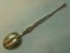 Set Of Six Antique Continental White Metal Coffee Spoons Ref 777 Other photo 2