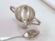 Cased Sterling Silver Egg Cup And Spoon - London 1918 - No Engraving Cups & Goblets photo 6