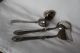 Antique Silver Handled Sugar Sifting Spoon,  Caddy Spoon & Tea Infuser,  C1904. Other photo 1