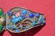 19th Century Antique Chinese Bracelet - Enamel And Sterling - Gorgeous Other photo 3