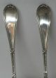 Washington Dominick & Haff Sterling Silver Egg Spoon Set Of 2 Theodore B.  Starr Other photo 3