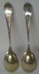 Washington Dominick & Haff Sterling Silver Egg Spoon Set Of 2 Theodore B.  Starr Other photo 5