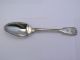 Kings Pattern Solid Silver Serving Spoon 1838 By Wt&ra London Armorial 98 Grms Other photo 1