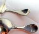 Child Or Baby ' S Sterling And Enamel Pusher And Spoon Bo - Peep Other photo 2