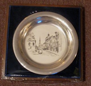 1973 Franklin Mint Sterling Silver Plate A.  Yjackson 