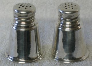 International Silver Company Sterling Salt And Pepper Shaker Set Of 2 photo