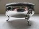George Ii Style Large Solid Silver Salt Hallmarked Sterling C.  1920 By Ellmore Salt & Pepper Shakers photo 2