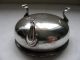 George Ii Style Large Solid Silver Salt Hallmarked Sterling C.  1920 By Ellmore Salt & Pepper Shakers photo 3