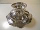 Antique English.  925 Sterling Silver 1899 Henry Atkin Floral Medallion Bowl 410g Bowls photo 5