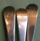 Three Antique Silver Old English Table Spoons,  London,  1757 - 1779 Other photo 2