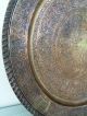 Islamic Silver Tray Brass Copper Cairoware Mamluk Arabic Script Persian Ottoman Middle East photo 5
