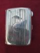 Hallmarked - 69 Grams Solid Silver - Cigarette Case - Birmingham Hallmark Cigarette & Vesta Cases photo 2