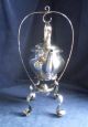Large Victorian Art Nouveau Hanging Kettle On Stand C1900 By Deykin Tea/Coffee Pots & Sets photo 1