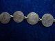 Silver Coin Bracelet 8 Coins James 11 Charles 11 George 1 & 11 William & Mary + Other photo 3