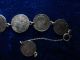 Silver Coin Bracelet 8 Coins James 11 Charles 11 George 1 & 11 William & Mary + Other photo 4