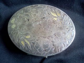 Gorham Sterling Silver Compact photo