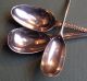 3 Antique Silver Tea/mustard Spoons,  Various Patterns,  Chawner,  London 1770 - 1808 Other photo 3